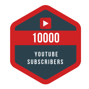 10000 youtube subscribers